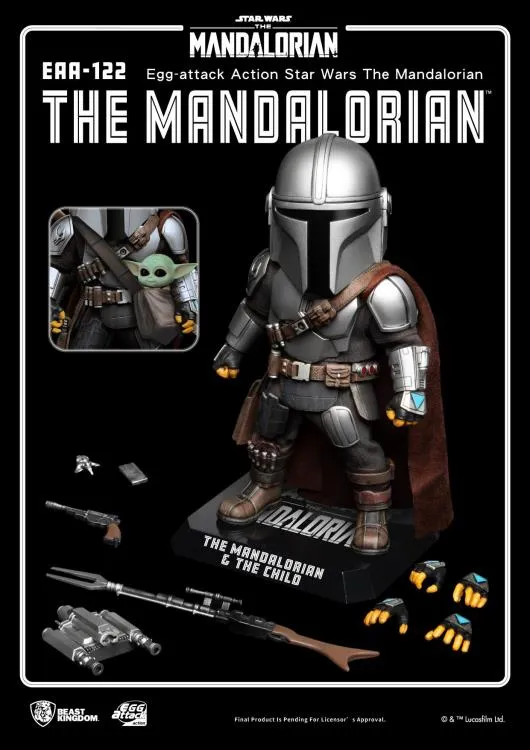 Beast Kingdom Star Wars: The Mandalorian EAA-122 Action Figure