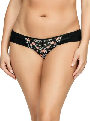 Briana Bikini - Black Floral - P5673
