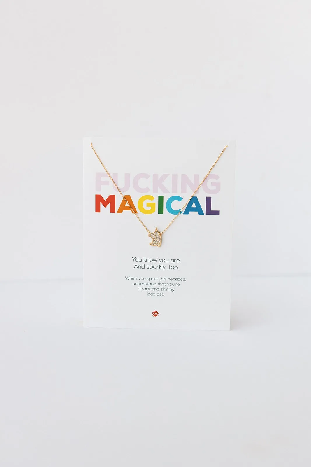 CheekyBoom Necklace Card