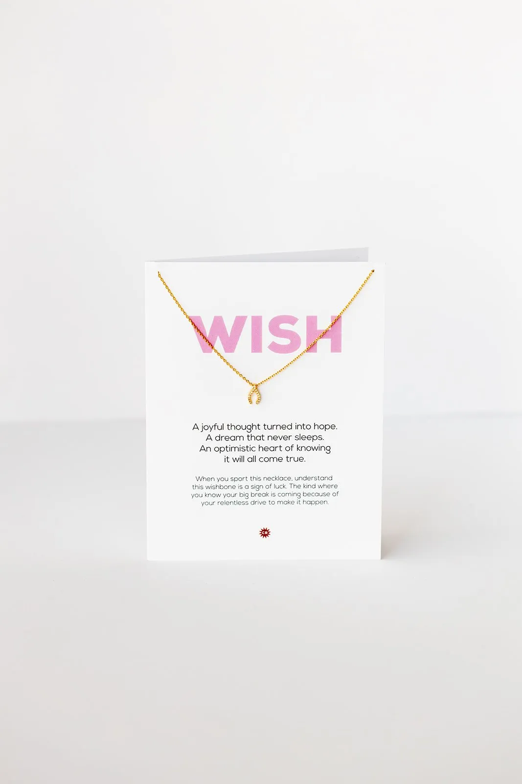 CheekyBoom Necklace Card