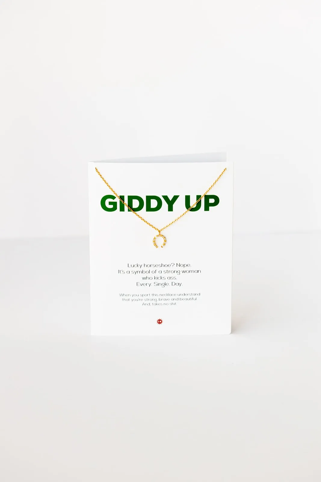 CheekyBoom Necklace Card