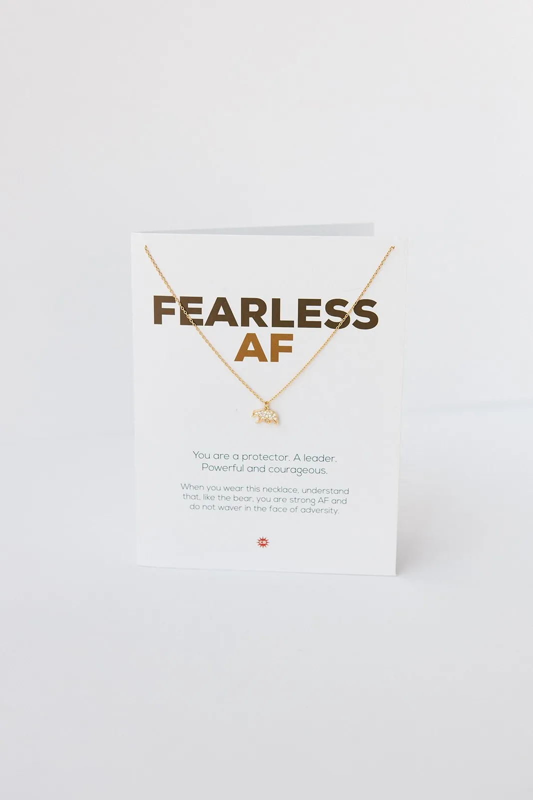 CheekyBoom Necklace Card