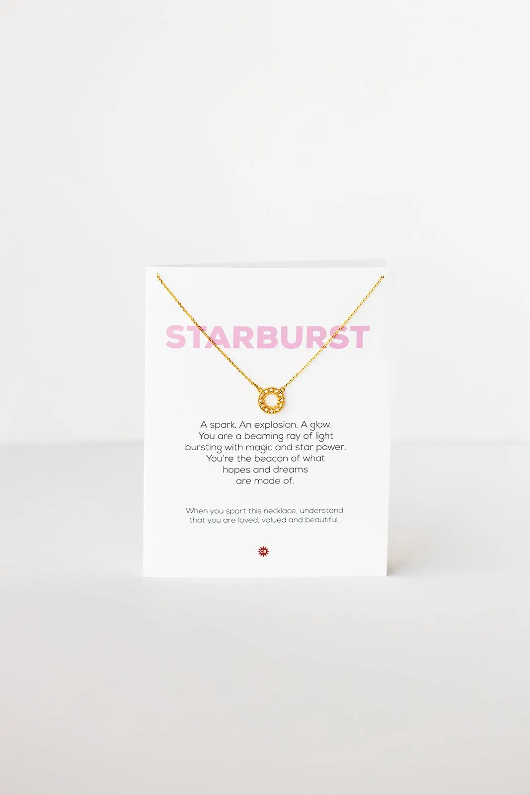 CheekyBoom Necklace Card