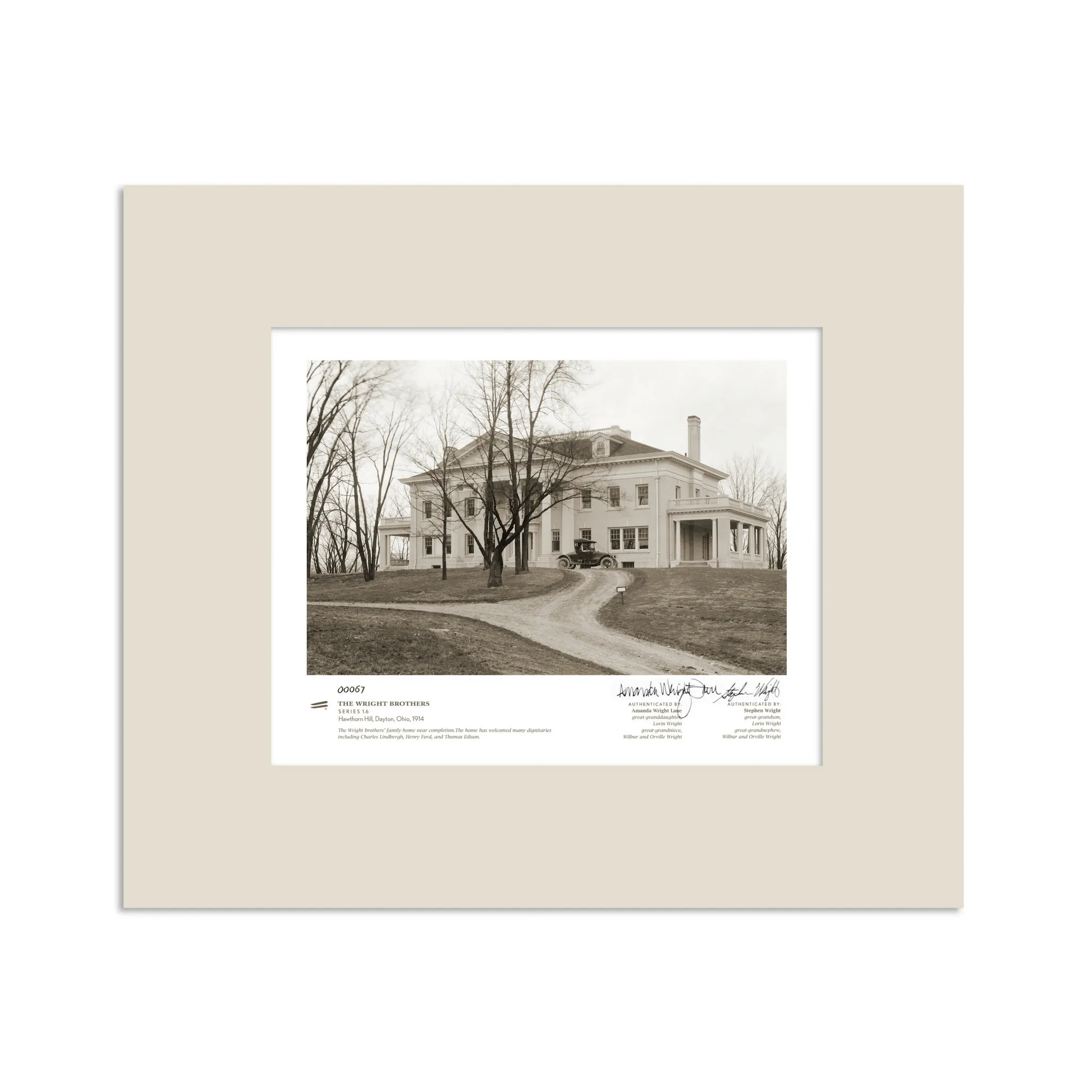 Hawthorn Hill Series 1.6 | signed & matted Gicle print