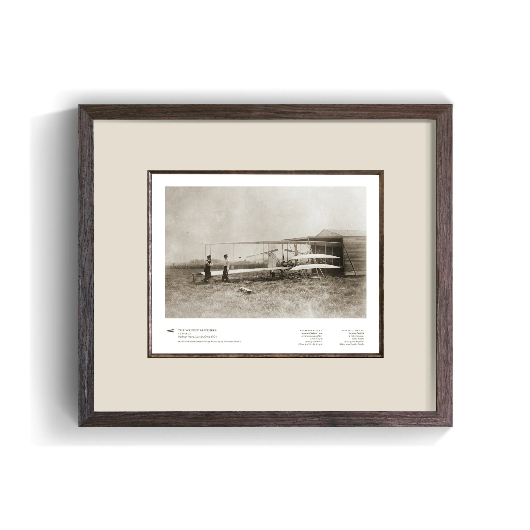 Huffman Prairie Series 1.2 | framed Gicle print (14x11)