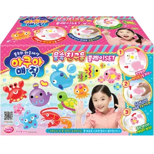Jooyoung E&C Aqua Magic Underwater Friends DIY Playset, Mixed Colors, 1 Set - 🏆 #52 - Toys/Hobbies - Best of December