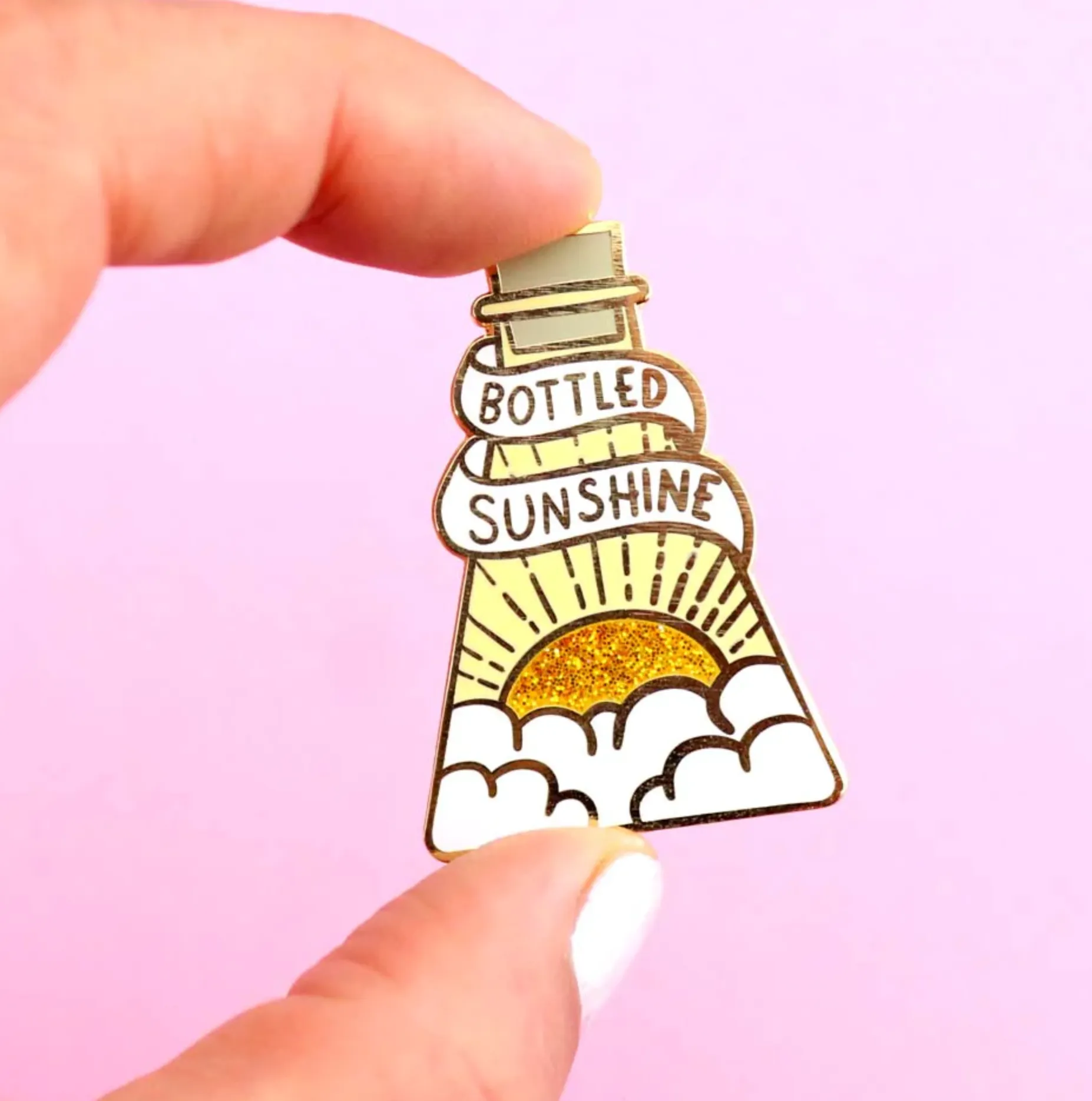 Jubly Umph Lapel Pin • Bottled Sunshine