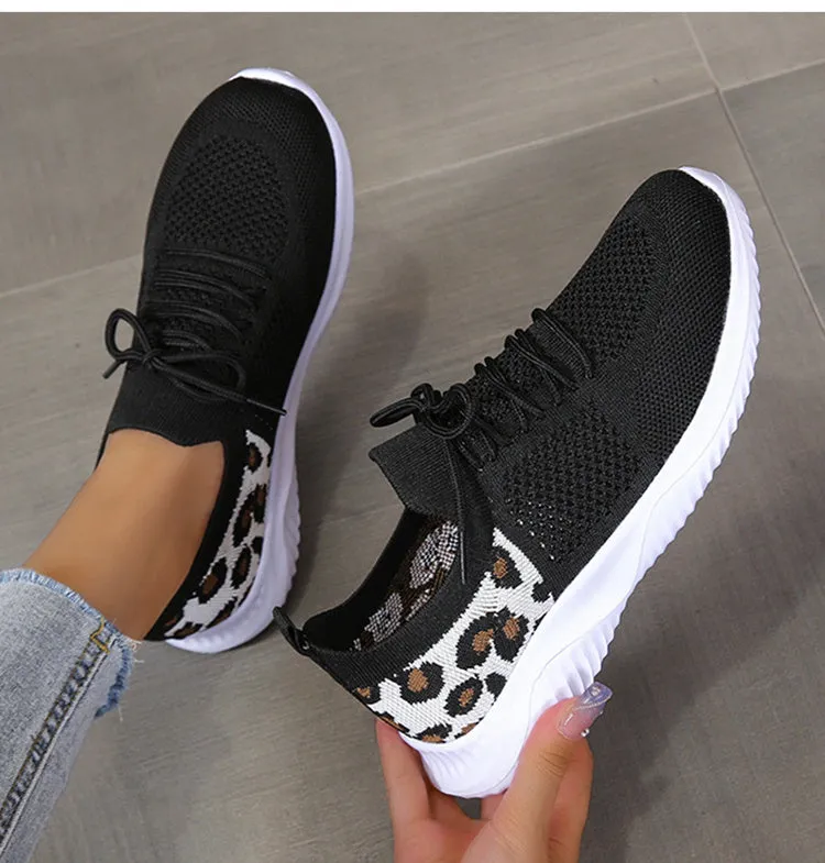 Marie  Damen-Sneaker mit Leopardenmuster
