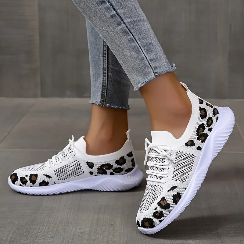 Marie  Damen-Sneaker mit Leopardenmuster