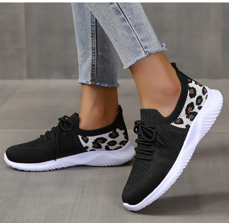 Marie  Damen-Sneaker mit Leopardenmuster