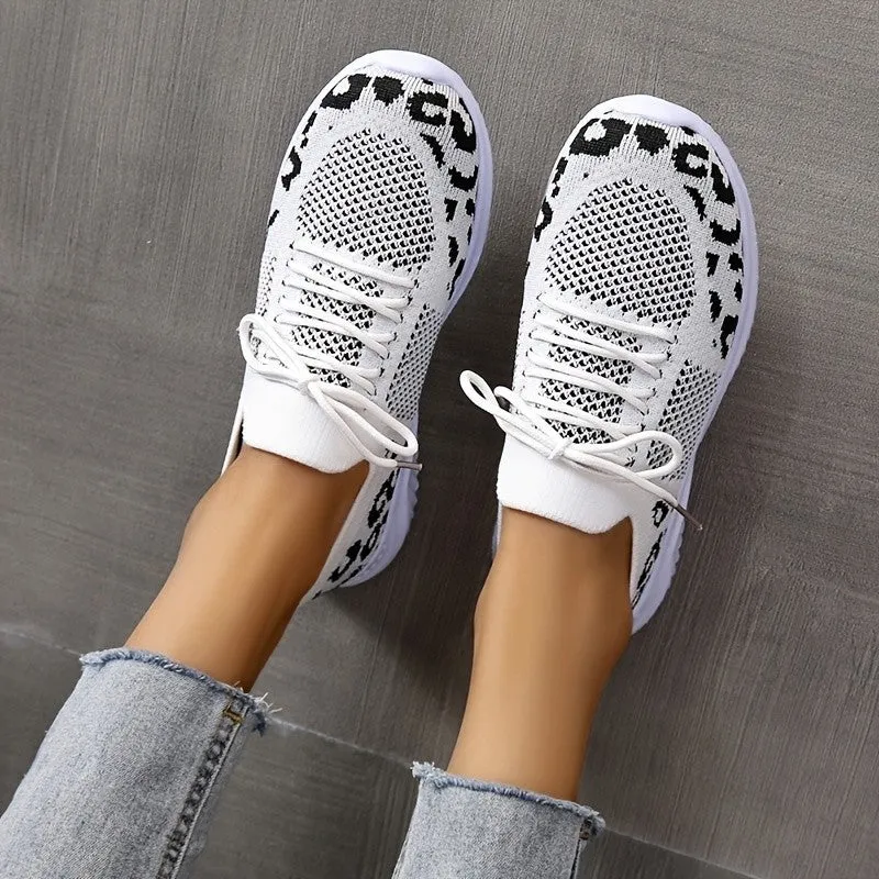 Marie  Damen-Sneaker mit Leopardenmuster
