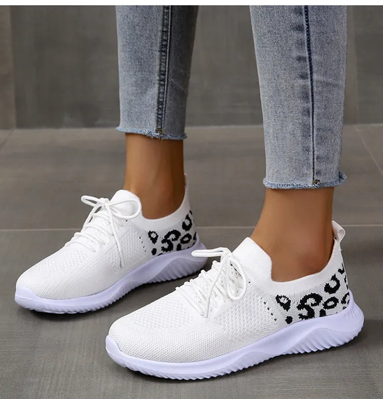 Marie  Damen-Sneaker mit Leopardenmuster