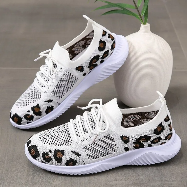 Marie  Damen-Sneaker mit Leopardenmuster