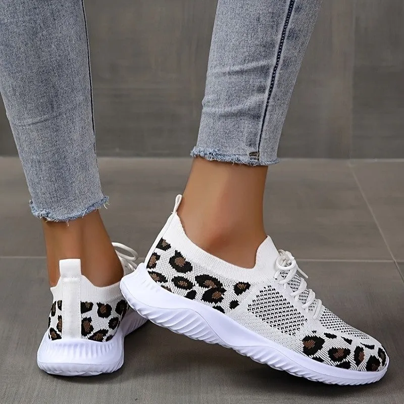 Marie  Damen-Sneaker mit Leopardenmuster