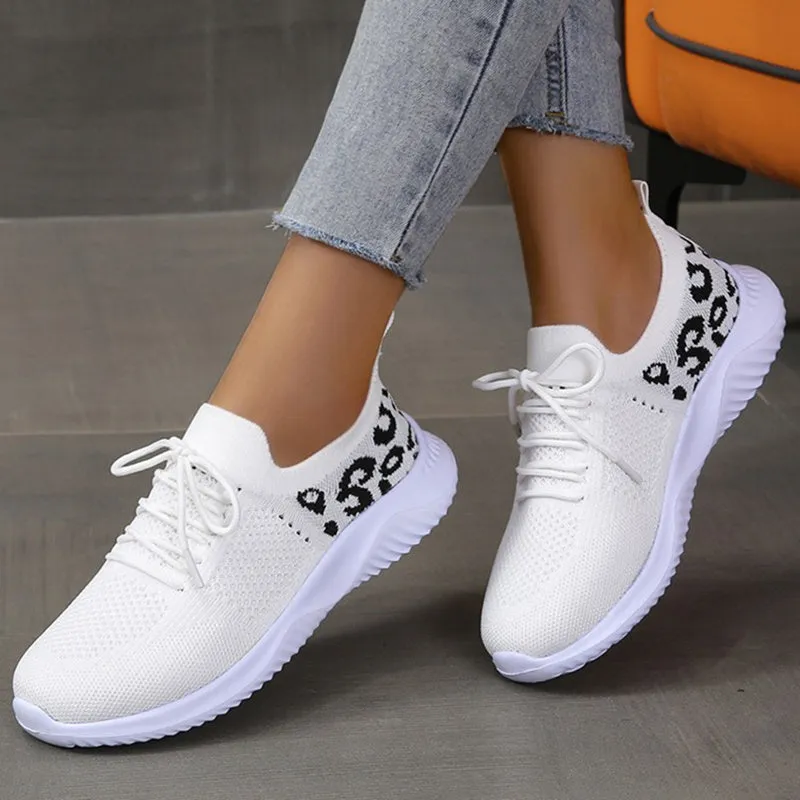 Marie  Damen-Sneaker mit Leopardenmuster