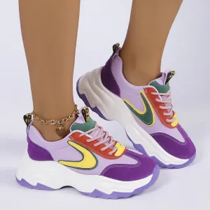 Marie  Modische Damen-Sneaker mit Farbblock