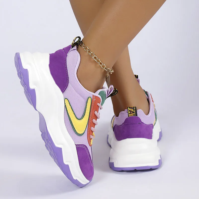 Marie  Modische Damen-Sneaker mit Farbblock