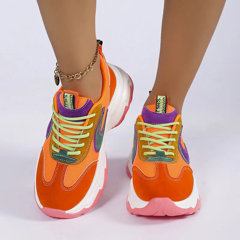 Marie  Modische Damen-Sneaker mit Farbblock