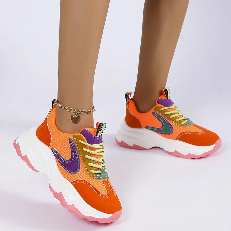 Marie  Modische Damen-Sneaker mit Farbblock