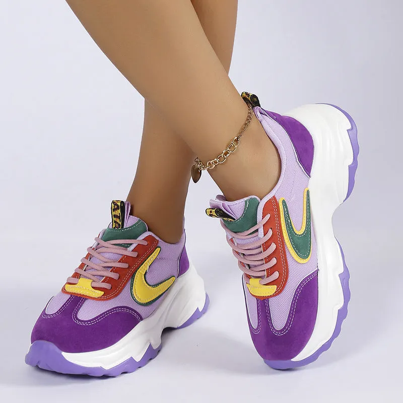Marie  Modische Damen-Sneaker mit Farbblock