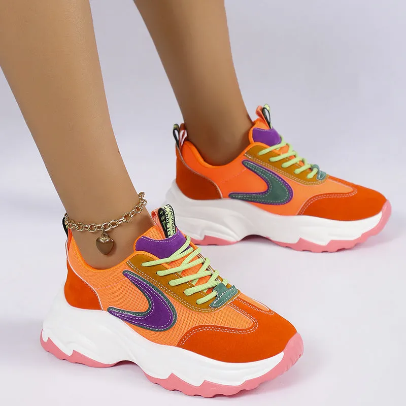 Marie  Modische Damen-Sneaker mit Farbblock