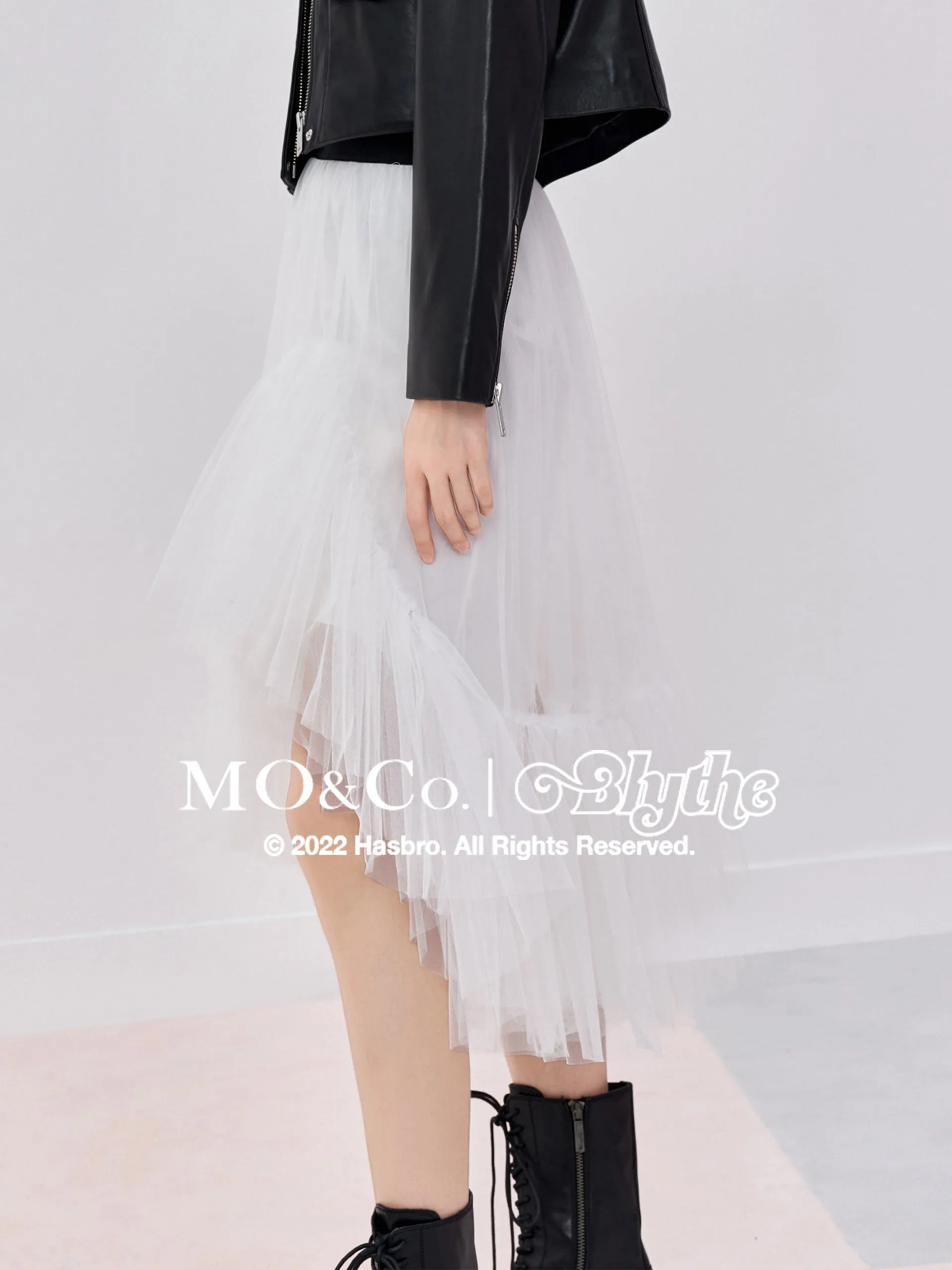 MO&Co.｜Blythe Collaboration Irregular Elastic Skirt