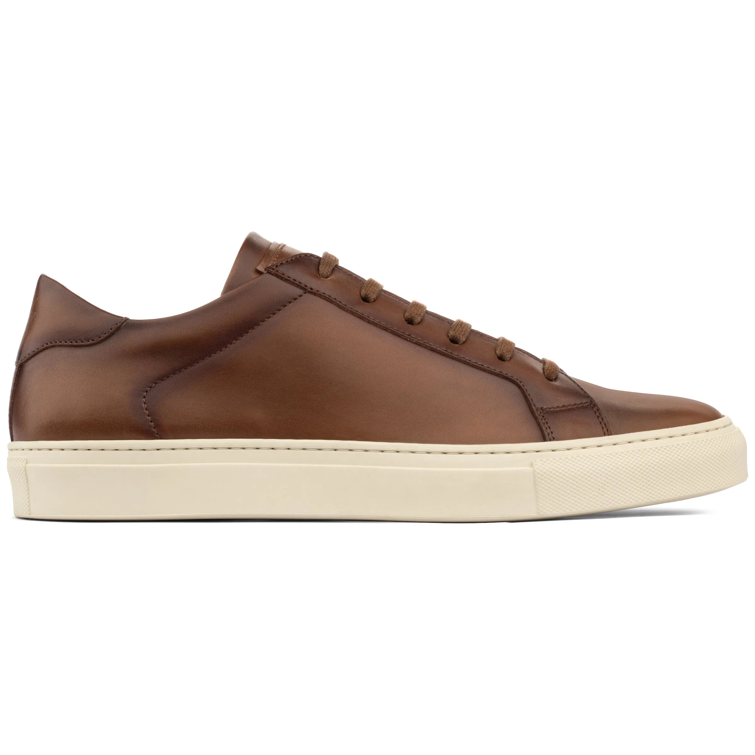 Pescara Burnished Tan Calf Sneaker