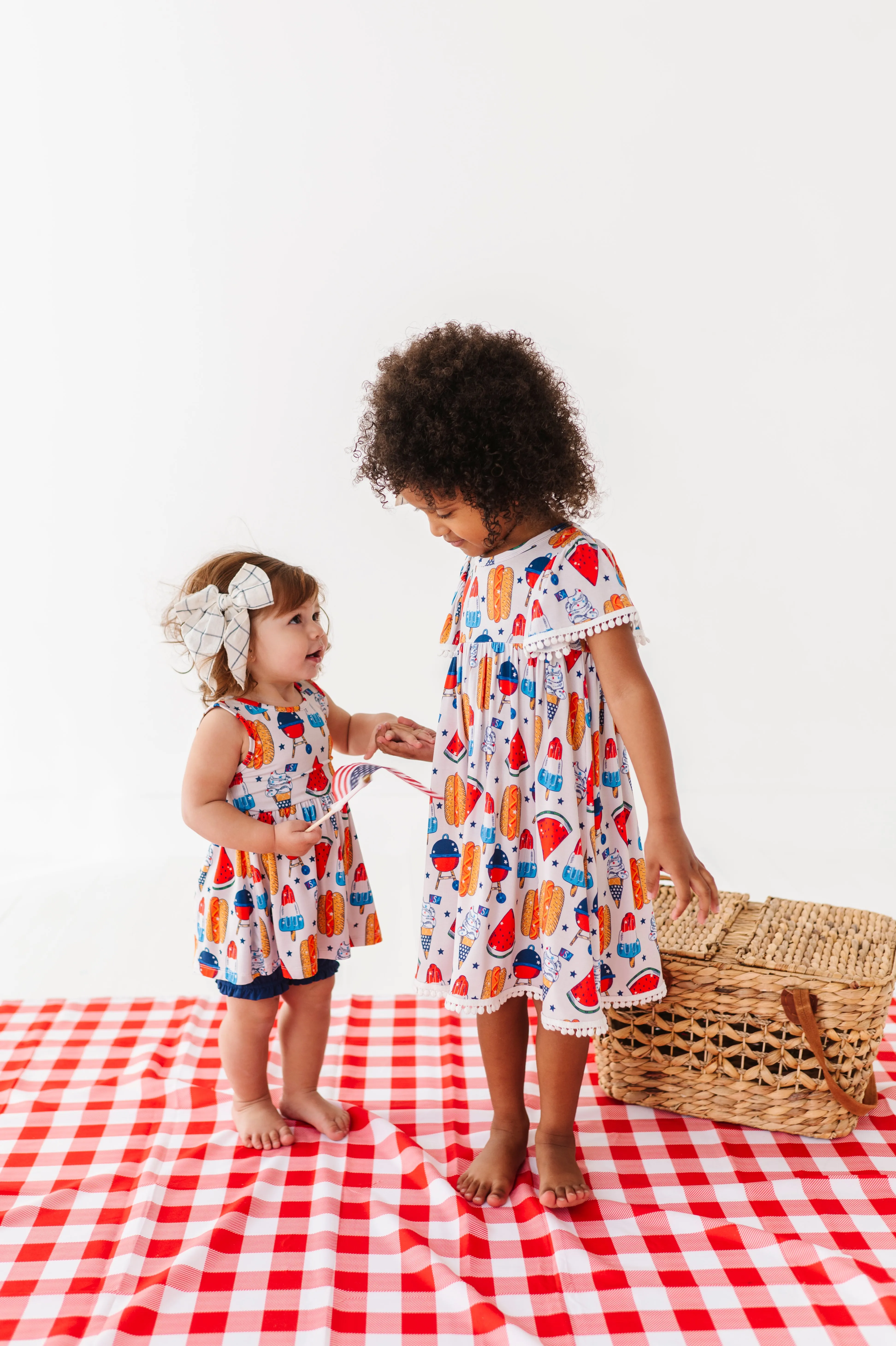 Red, White & BBQ Bummie Set