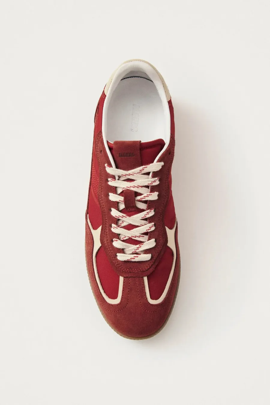 Rife Sheen Red Leather Sneaker