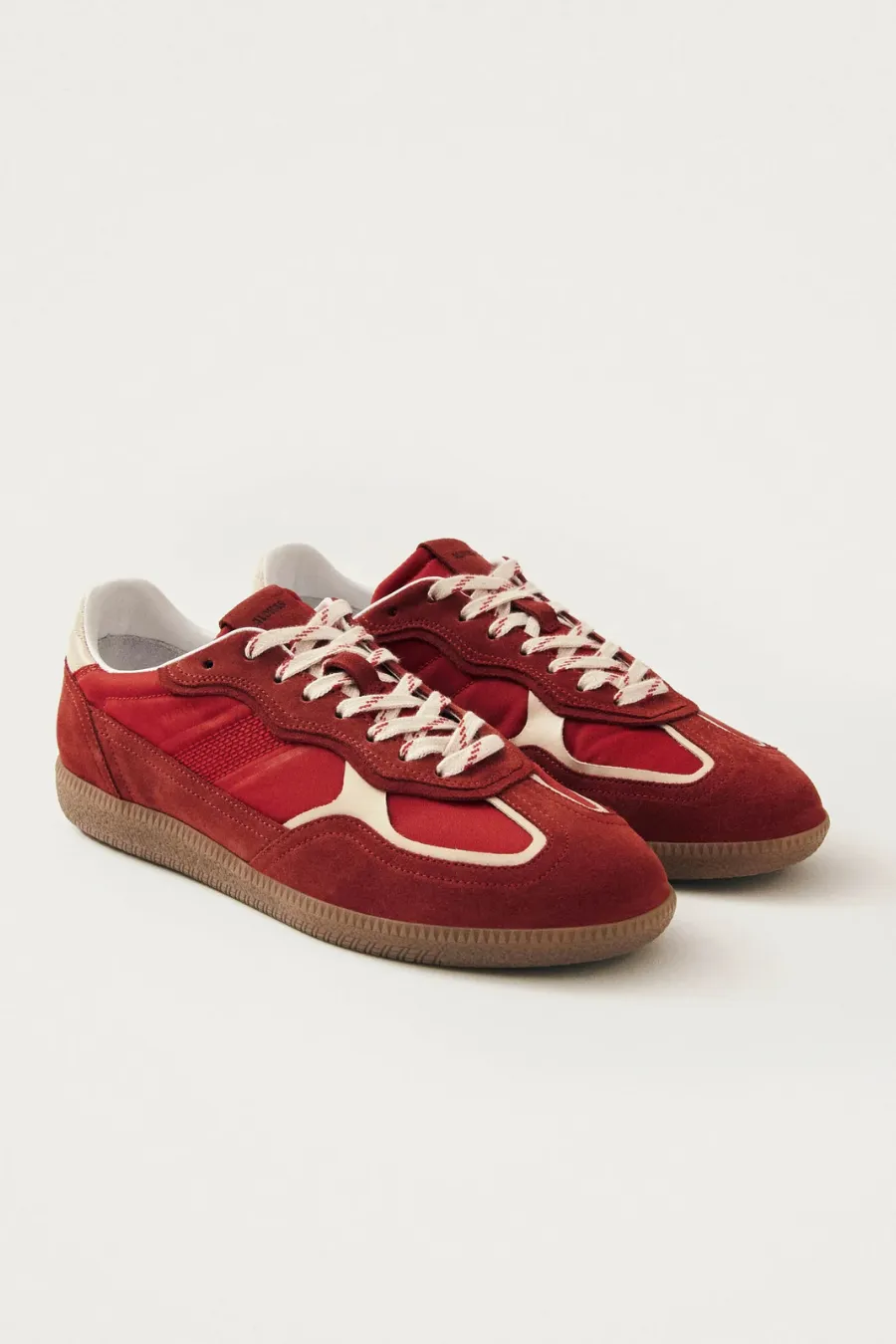 Rife Sheen Red Leather Sneaker