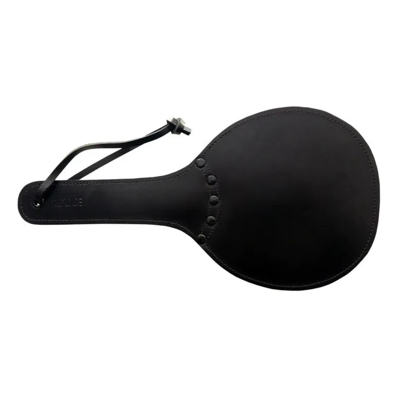 Rouge Padded Leather Ping Pong Bondage Paddle