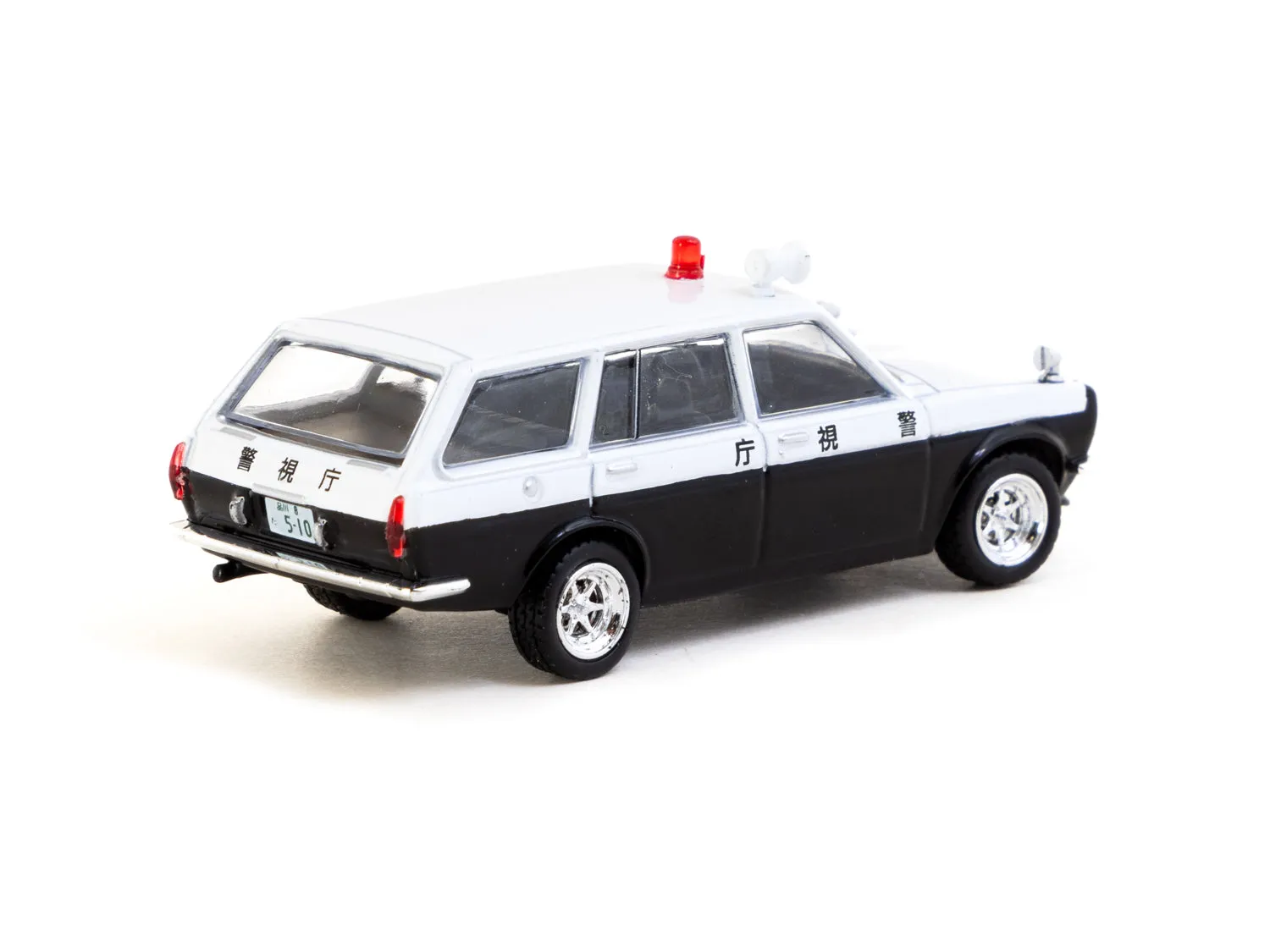 Tarmac Works 1/64 Datsun Bluebird 510 Wagon Japan Police Car- GLOBAL64