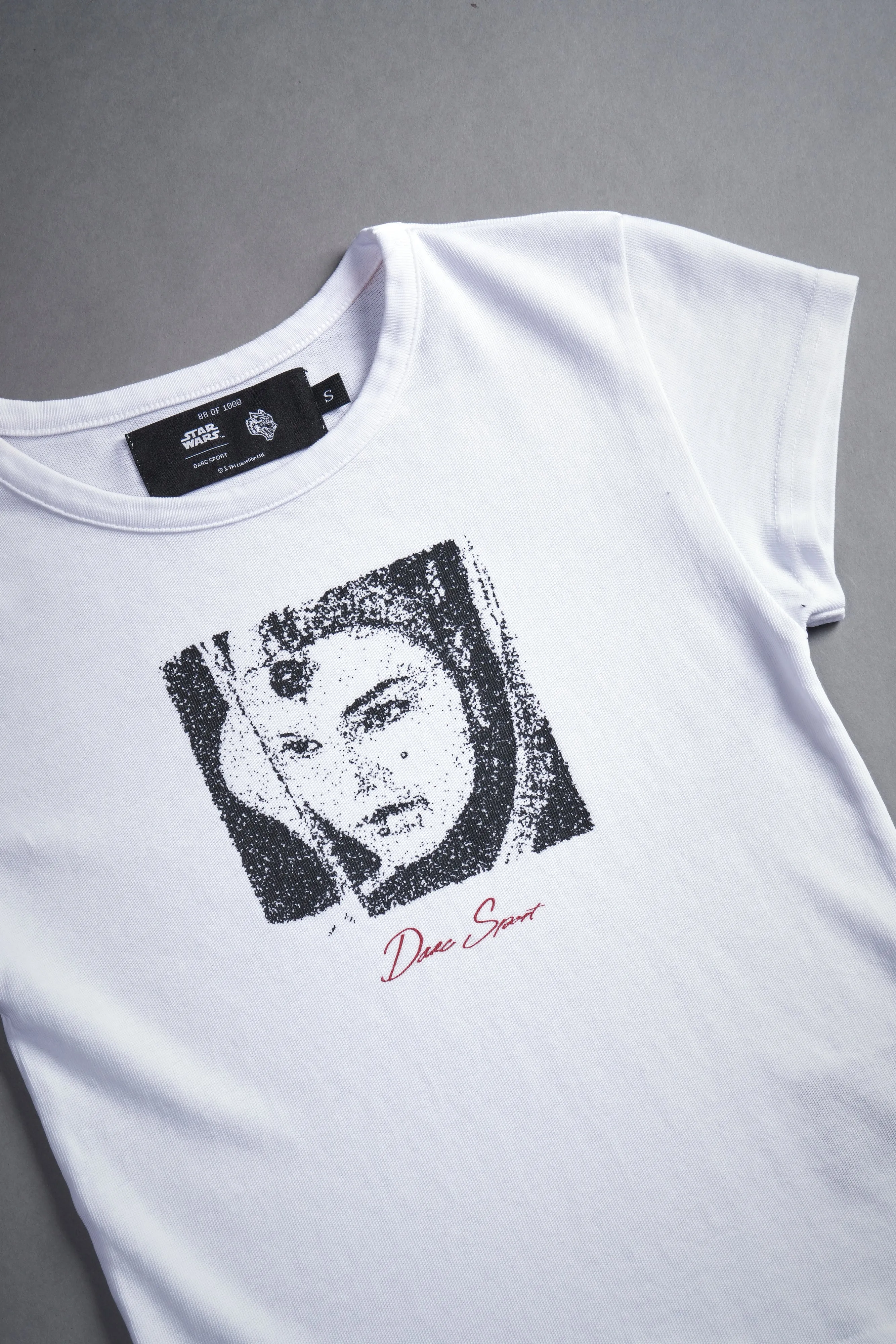 The Queen "Baby" Tee in White