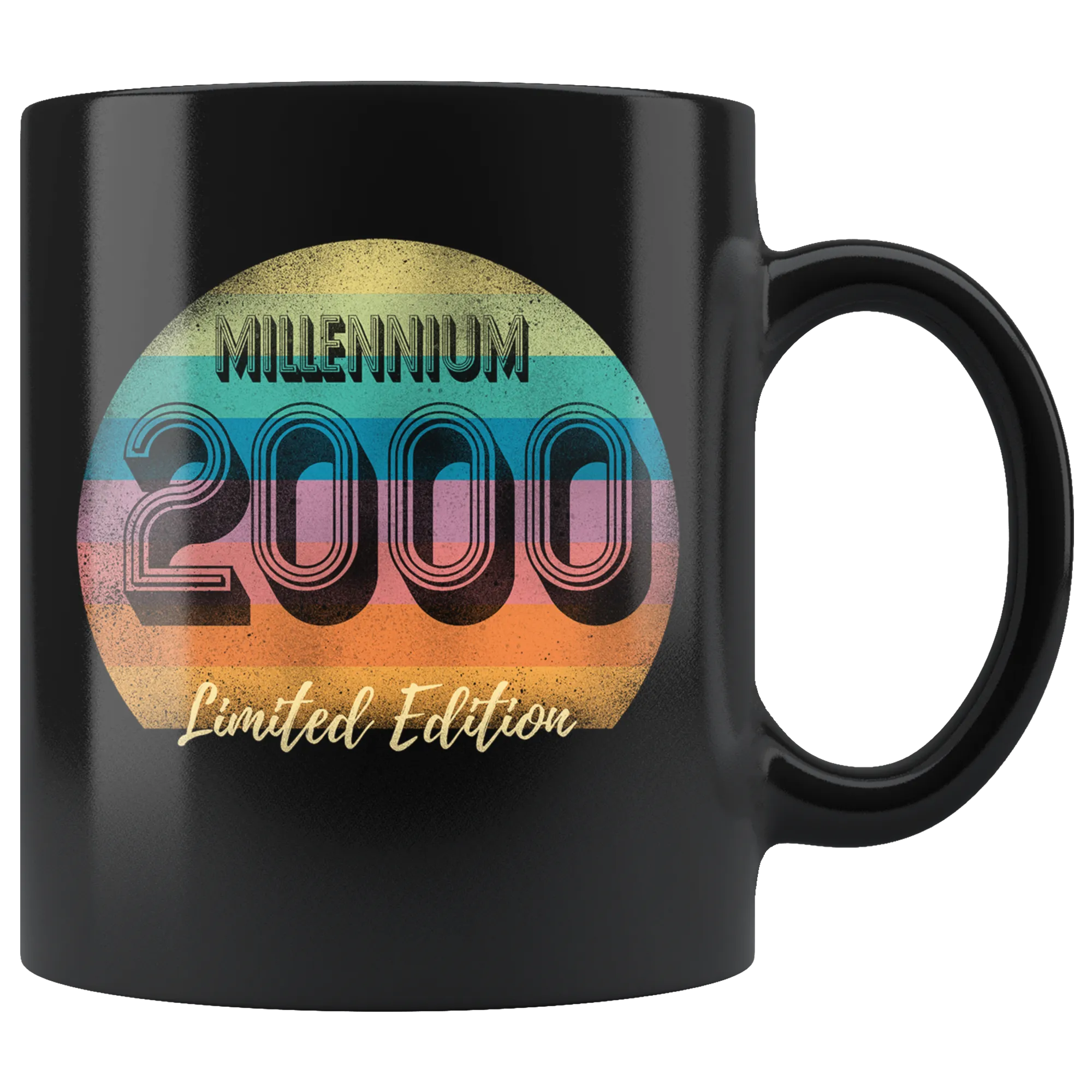 Vintage Mug Limited Edition Year 1960 1970 1980 1990 2000, Millennium Mug, Birthday Gift, Birthday Mug