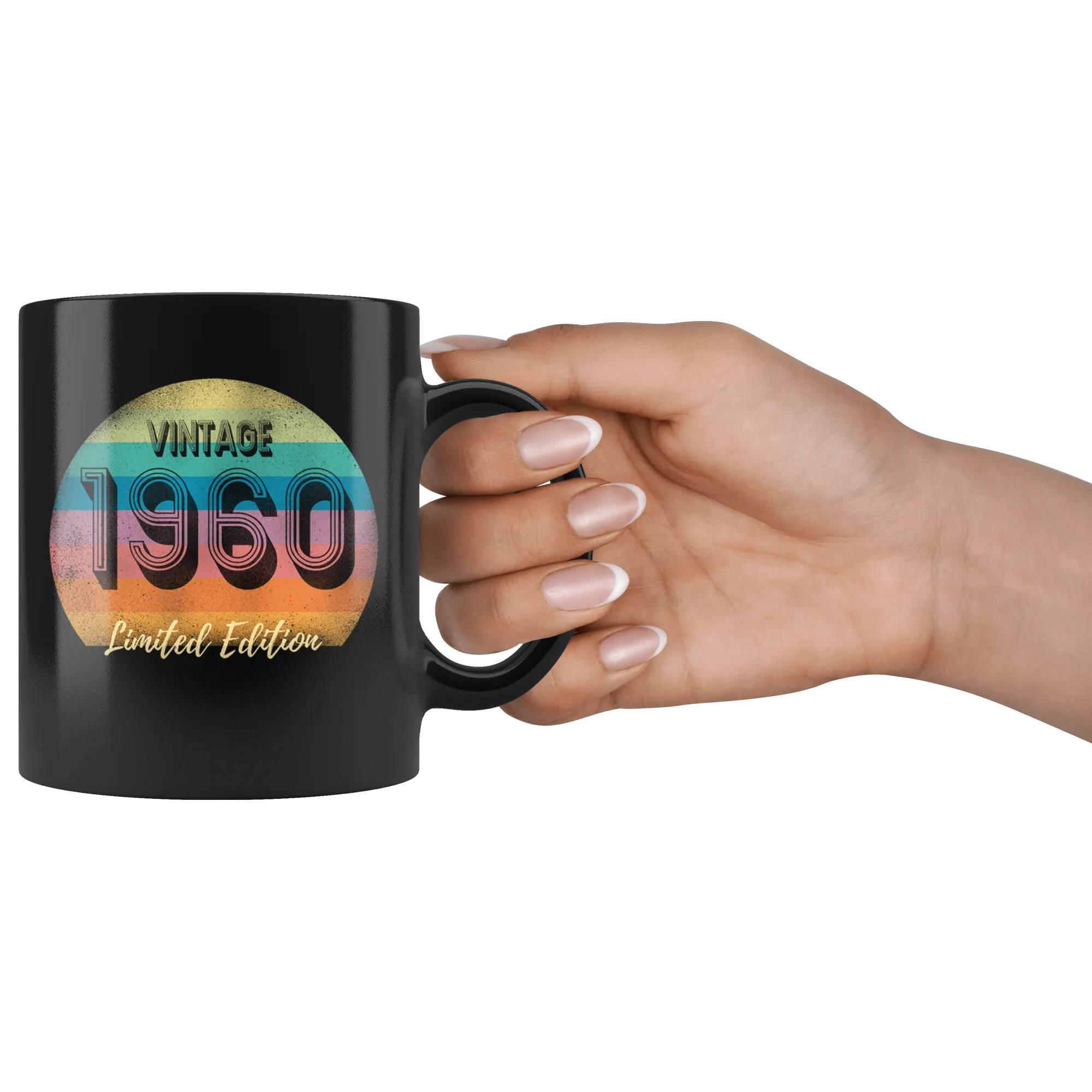 Vintage Mug Limited Edition Year 1960 1970 1980 1990 2000, Millennium Mug, Birthday Gift, Birthday Mug