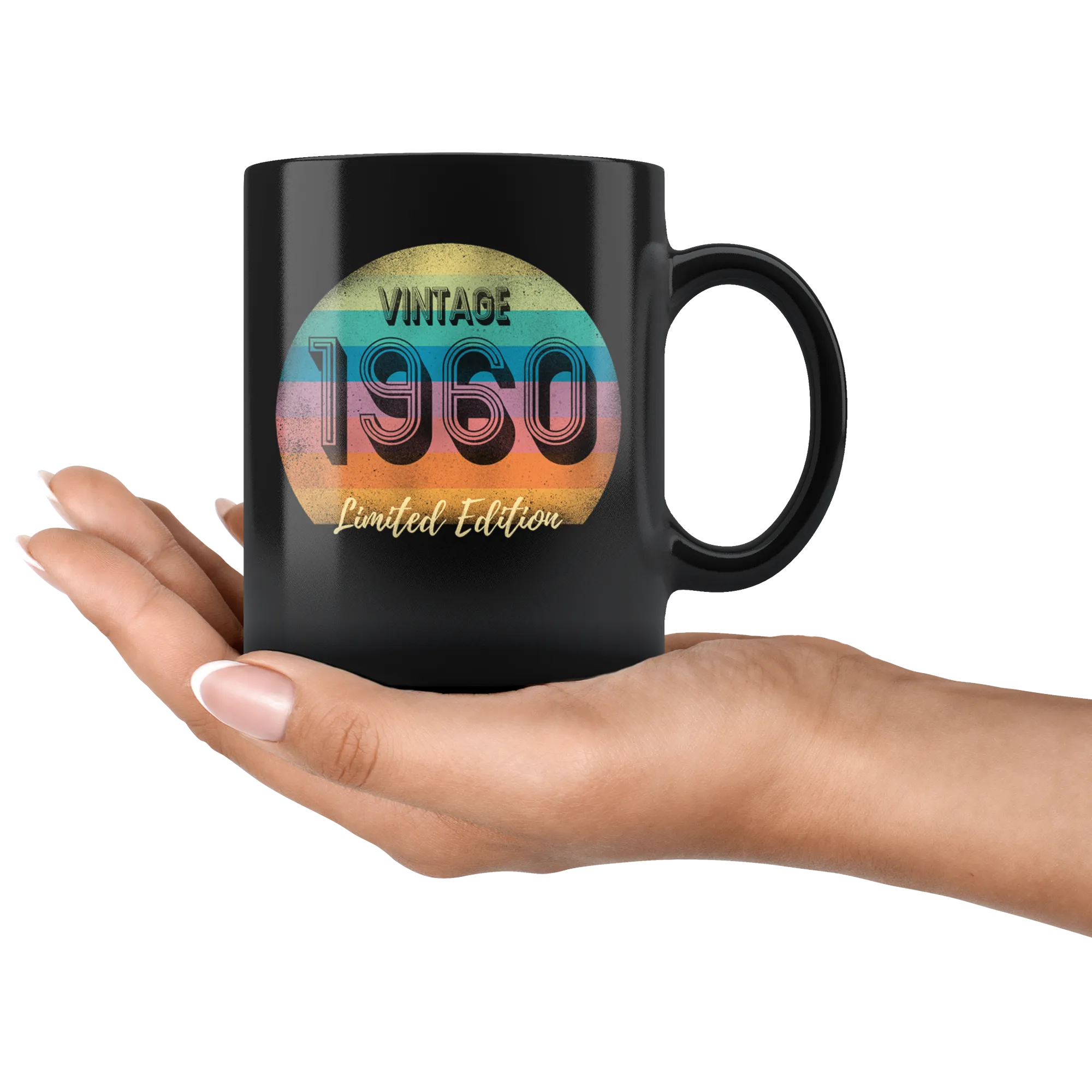 Vintage Mug Limited Edition Year 1960 1970 1980 1990 2000, Millennium Mug, Birthday Gift, Birthday Mug