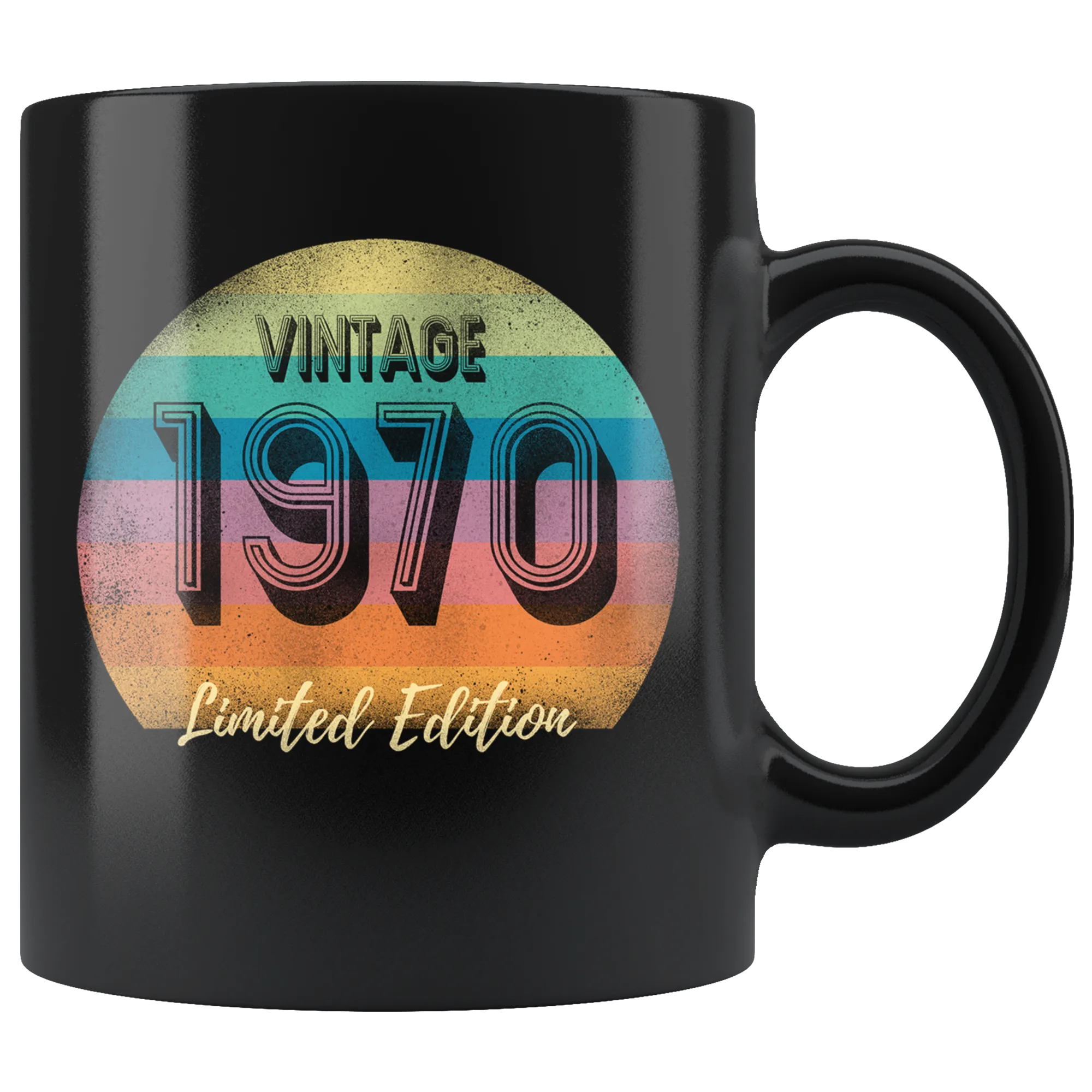 Vintage Mug Limited Edition Year 1960 1970 1980 1990 2000, Millennium Mug, Birthday Gift, Birthday Mug