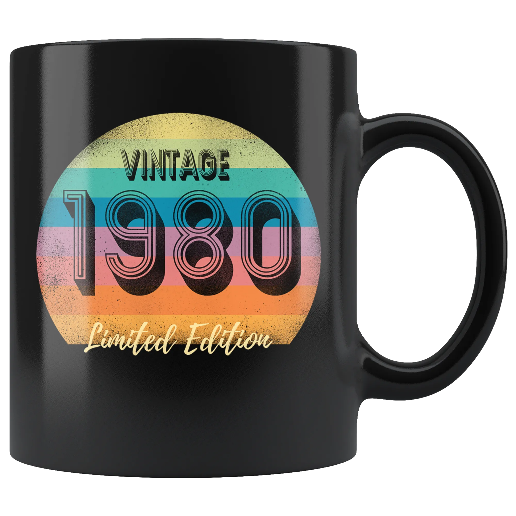 Vintage Mug Limited Edition Year 1960 1970 1980 1990 2000, Millennium Mug, Birthday Gift, Birthday Mug