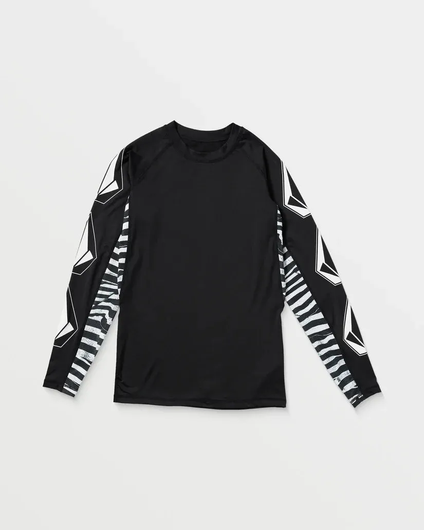 Volcom Men's Surf Vitals J Robinson Rashguard Black A9312504_BLK