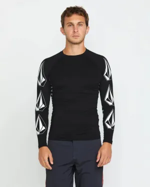 Volcom Men's Surf Vitals J Robinson Rashguard Black A9312504_BLK