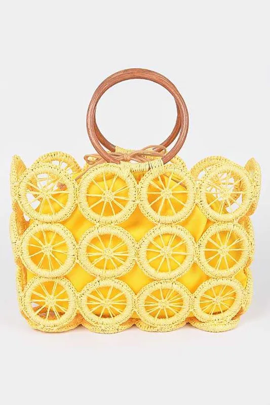 Weaved Straw Summer Bag
