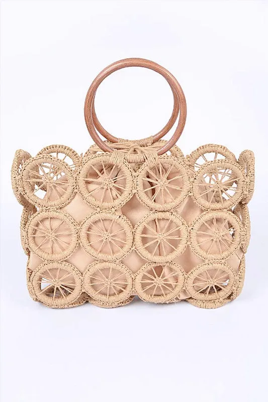 Weaved Straw Summer Bag