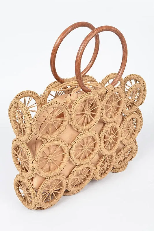 Weaved Straw Summer Bag